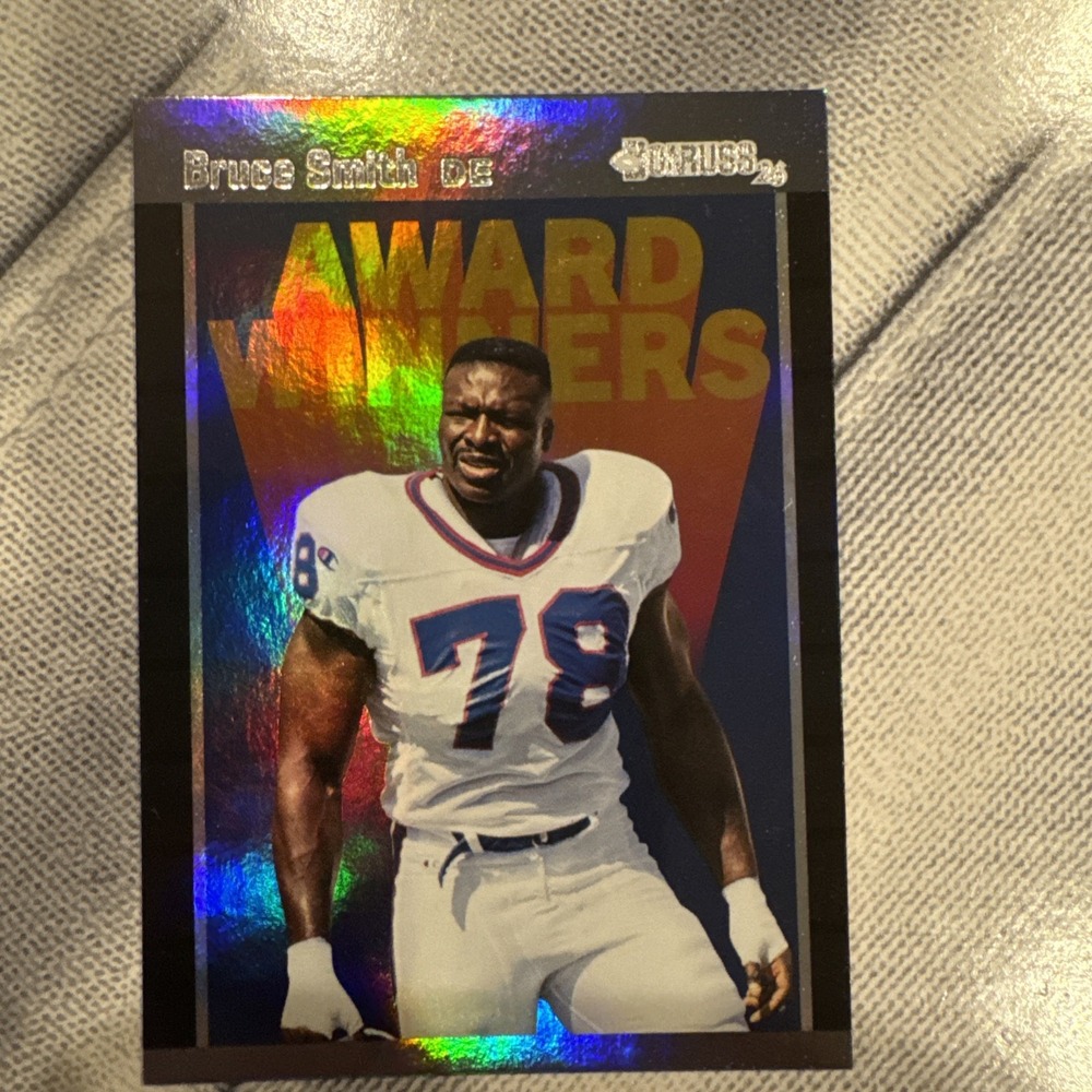Panini Donruss 2026 Bruce Smith Award Winners   Decades 90's Refractor
